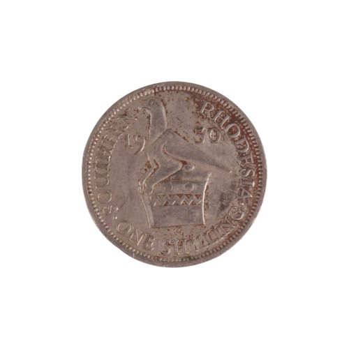1950 Southern Rhodesian lot (Fine Detail) - Half Crown + 2 Shilling + 1 Shilling + 6 Pence