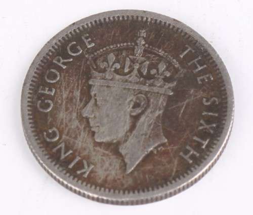1949 Southern Rhodesian lot (Fine Detail) - Half Crown + 1 Shilling + 6 Pence