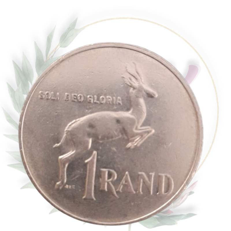 R1 - One Rand 1988, Coin from South Africa