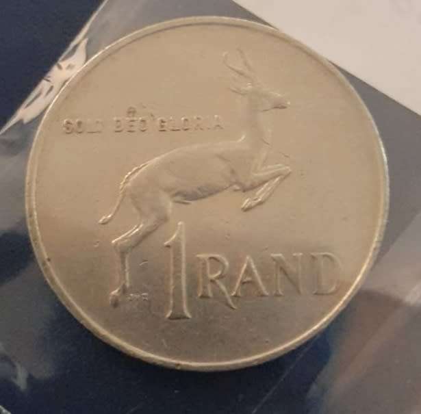R1 - One Rand 1988, Coin from South Africa