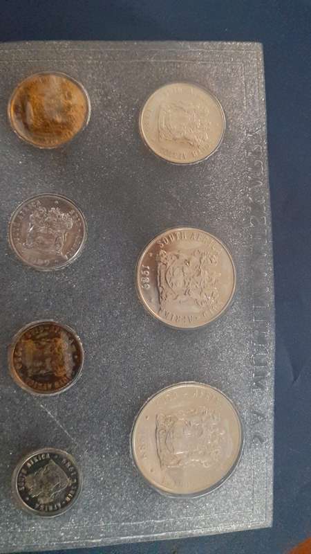 1989 coin set South Africa