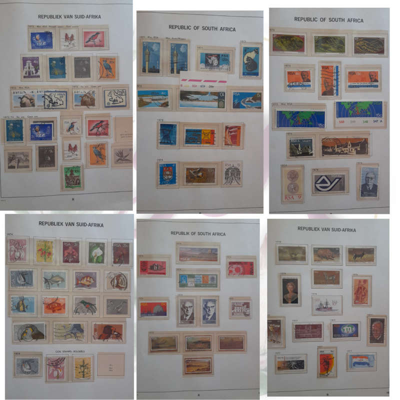 South Africa stamp album