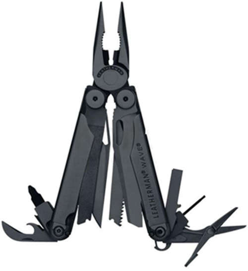 Leatherman Wave II Black Oxide with Black Molle pouch NEW