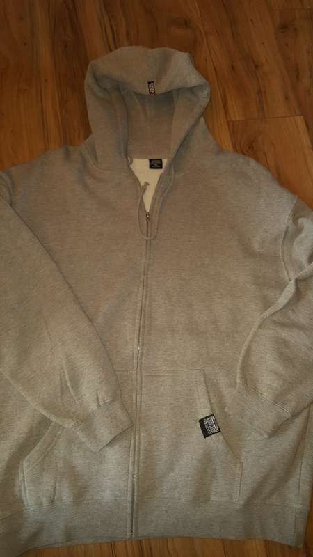 ORIGINAL - QUICKSILVER - XL - Brand New - HOODIE (Light Grey)