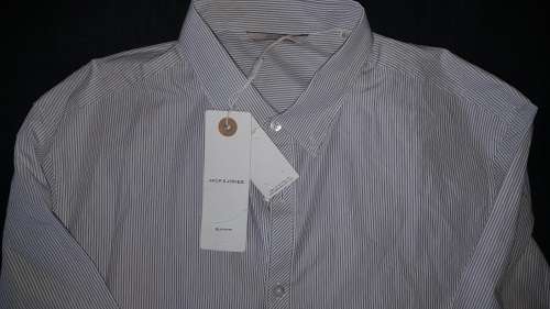 ORIGINAL - JACK & JONES - X-Large (Slim Fit) - Brand New (Light Grey and white)