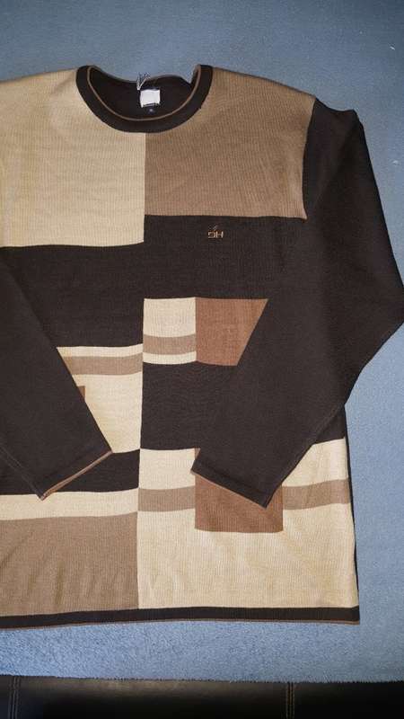 ORIGINAL - Daniel Hechter (DH) Jersey - XL - Brand New (Brown)