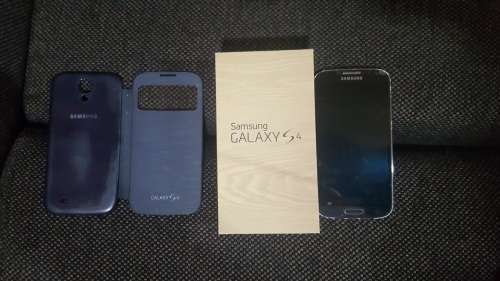 Samsung S4 LTE Boxed - Black Mist + cover