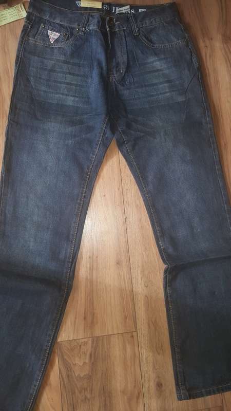 GUESS Rocker Slim Boot Mens Jeans W36L34 Brand New