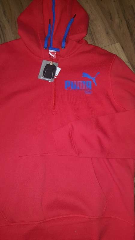 ORIGINAL - PUMA - X-Large - Brand New - HOODIE (RED)