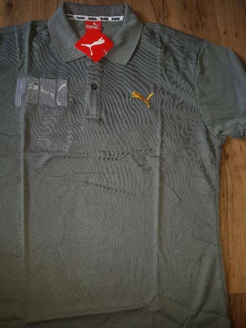 PUMA Golf Shirt - XL (Dark Grey) - Slim Fit