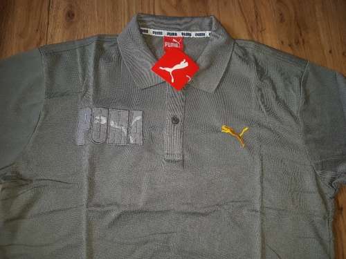 PUMA Golf Shirt - XL (Dark Grey) - Slim Fit