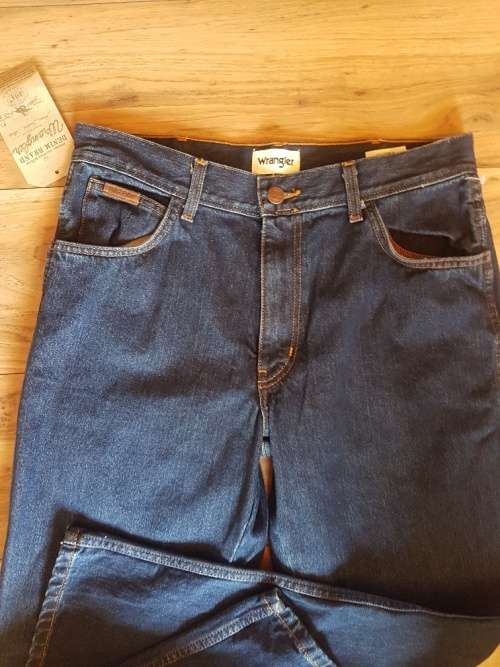 ORIGINAL WRANGLER - Mens Jeans - SIZE 34 - Brand New - Blue