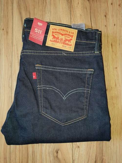 ORIGINAL 511 LEVI'S - Mens Jeans - SIZE W32L32 - Brand New - Blue