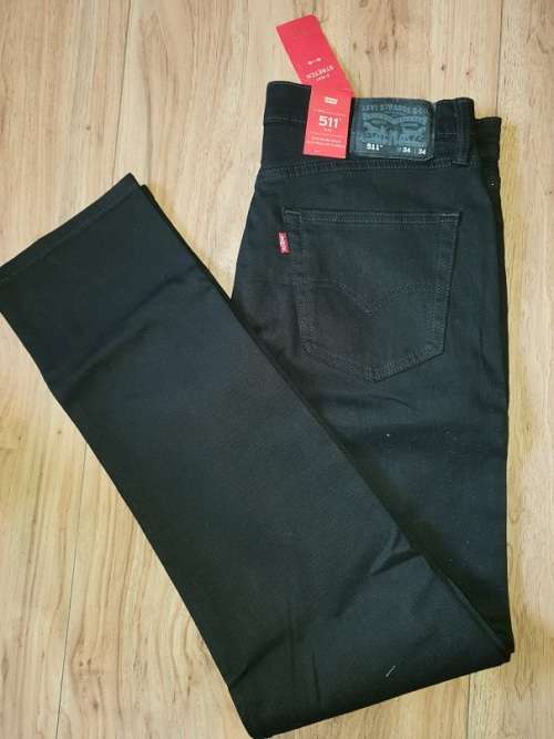 ORIGINAL 511 LEVI'S - Mens Jeans - SIZE W32L32 - Brand New - Black