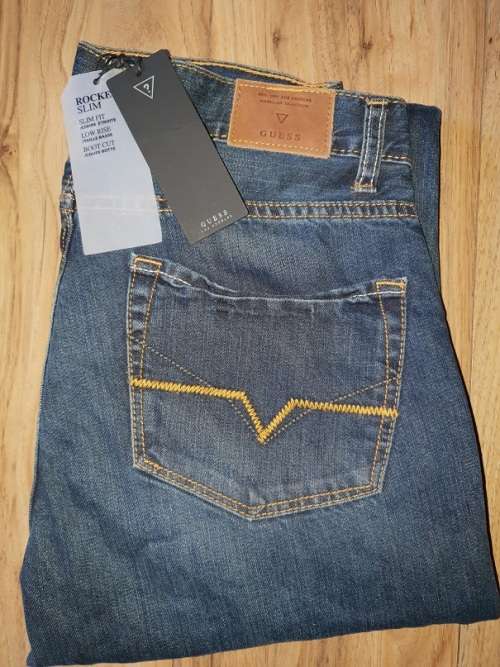 ORIGINAL GUESS - Mens Jeans - SIZE W31L32 - Brand New - Blue