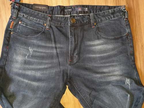 ARMANI JEANS - Extra Slim J08 - Comofrt Fabric - Mens Jeans - SIZE W36L34 - Brand New - Dark Vintage