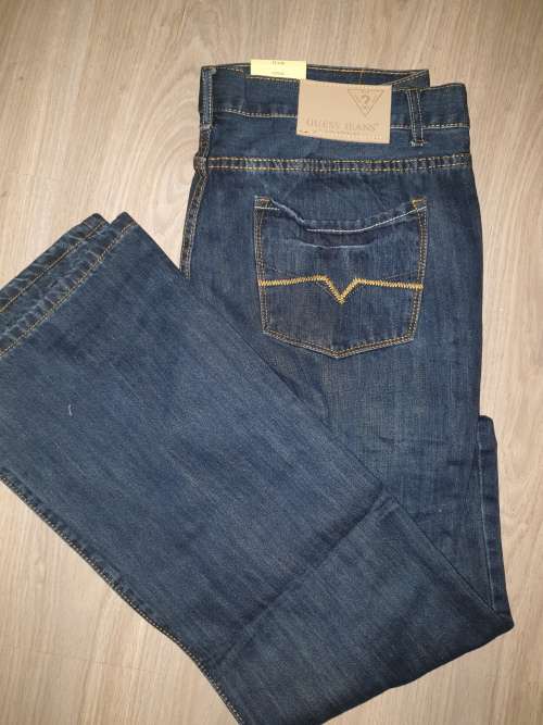 Guess - Rebel - Regular Fit - Mens Jeans - SIZE W38L32 - Brand New - Dark Vintage