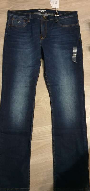 Original Guess - Skinny - Mens Jeans - SIZE W38L34 - Brand New - Dark Vintage