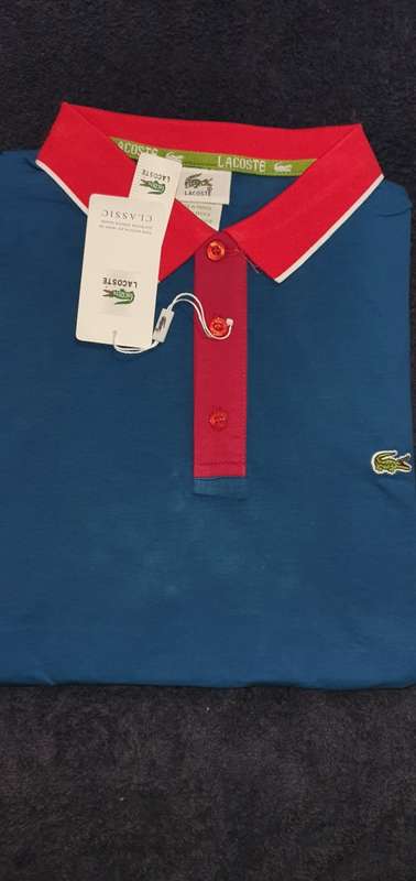 Lacoste Slim Fit - Large - Brand new - with tags (Turquoise)