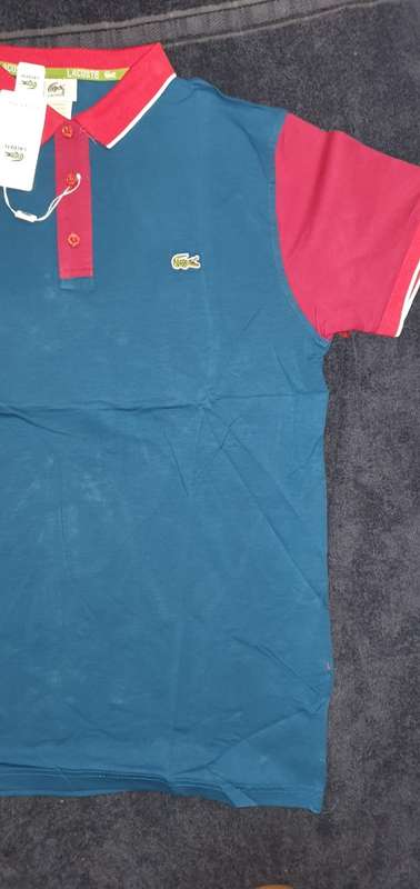 Lacoste Slim Fit - Large - Brand new - with tags (Turquoise)
