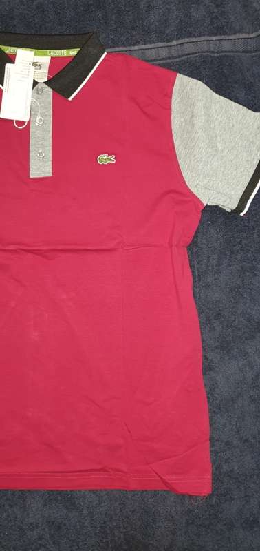 Lacoste Slim Fit - Large - Brand new - with tags (Maroon)