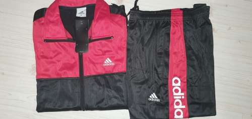 ADIDAS Tracksuit Super Slim Fit - Large - Brand new - with tags (Red/Black)