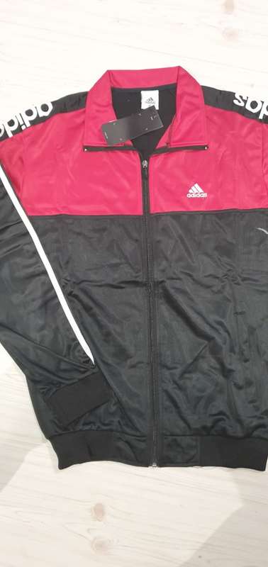 ADIDAS Tracksuit Super Slim Fit - Large - Brand new - with tags (Red/Black)