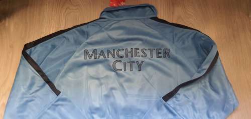 PUMA / MANCHESTER CITY Tracksuit Super Slim Fit - Medium - Brand new - with tags (Light Blue)
