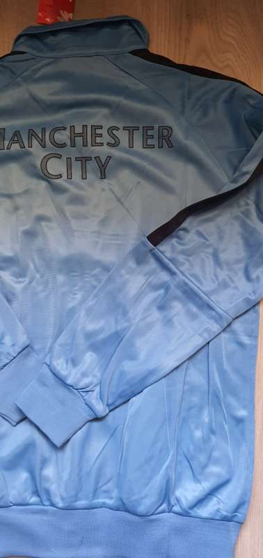 PUMA / MANCHESTER CITY Tracksuit Super Slim Fit - Medium - Brand new - with tags (Light Blue)