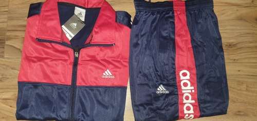 ADIDAS Tracksuit Super Slim Fit - Medium - Brand new - with tags (Red/Navy)