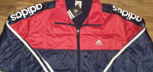 ADIDAS Tracksuit Super Slim Fit - Medium - Brand new - with tags (Red/Navy)