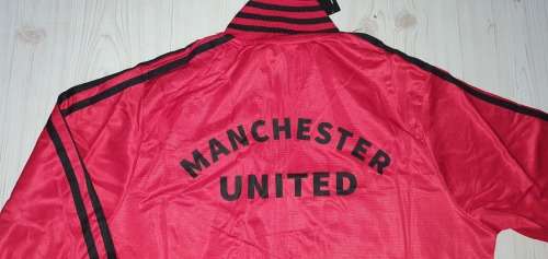 ADIDAS/MANCHESTER UNITED Tracksuit Super Slim Fit - Large - Brand new - with tags (Red)