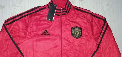 ADIDAS/MANCHESTER UNITED Tracksuit Super Slim Fit - Large - Brand new - with tags (Red)