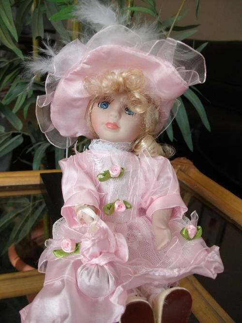 Victorian Lace Porcelain doll