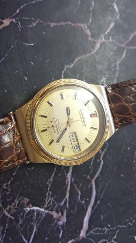 18ct Gold Omega Constellation Chronometer (reduced)