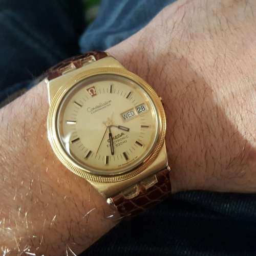 18ct Gold Omega Constellation Chronometer (reduced)