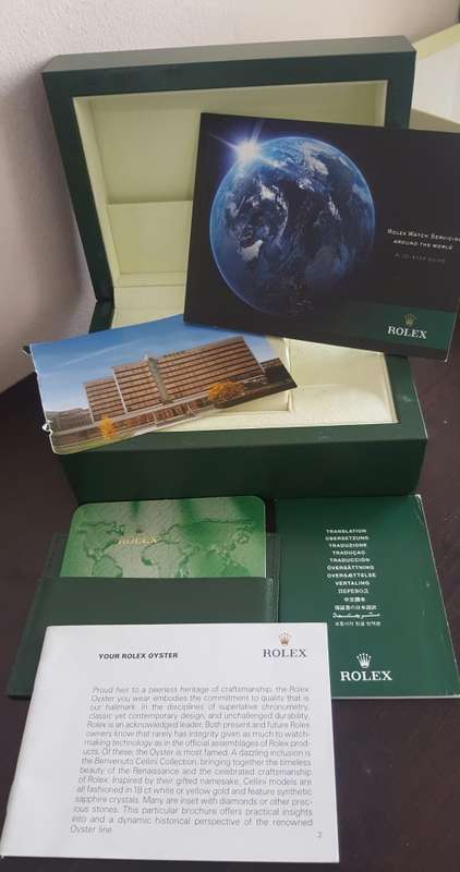 Genuine Rolex Watch Box