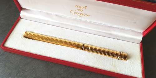 Vintage Les Must De Cartier Fountain Pen