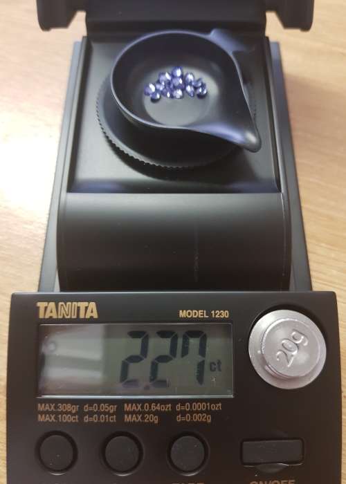 2.27ct Tanzanite Lot