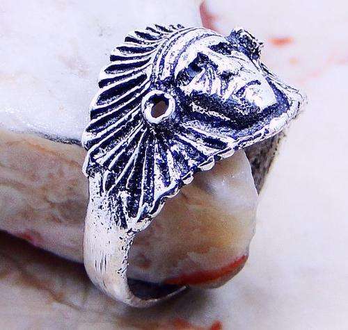 AMAZING .925 SILVER RING US Size 6 : (Z12092)