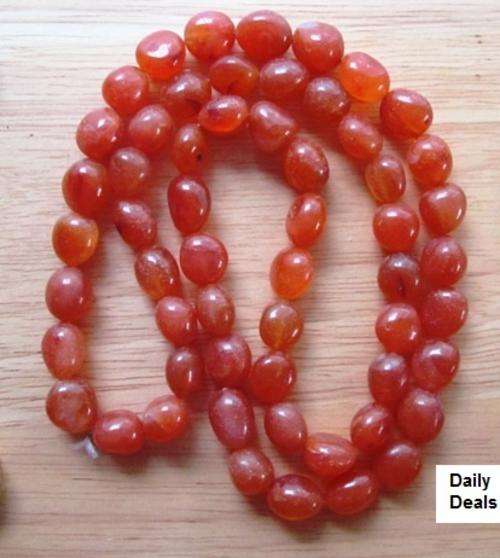 Stunning Heavy Genuine Onyx Necklace - Length 76cm