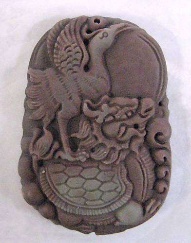 Beautiful zipao jade amulet pendant @@@@