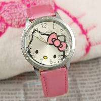 Hello Kitty Quartz Wrist Watch Xmas Best Gift Pink K12