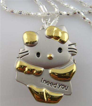 Hello kitty Necklace watch pocket pendant