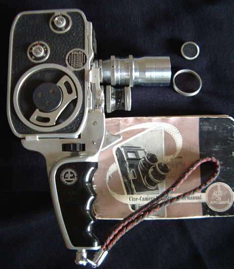 BOLEX 8MM CINE CAMERA CIRCA 1956