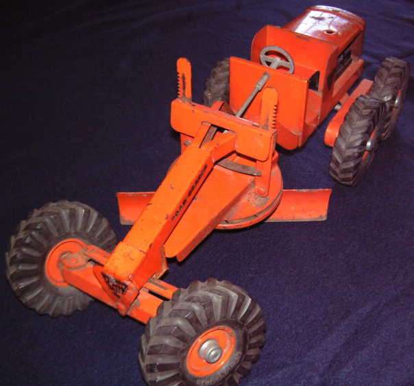 ROAD GRADER BY NY-LINT MODEL 1400 VER 2  - CIRCA 1958