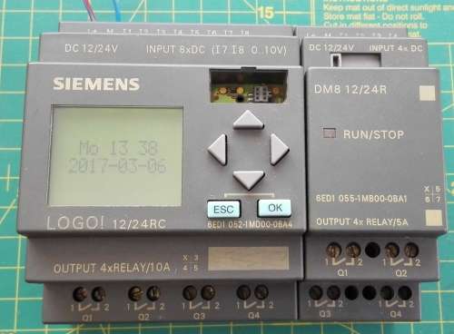 Siemens LOGO! 12/24 RC PLC