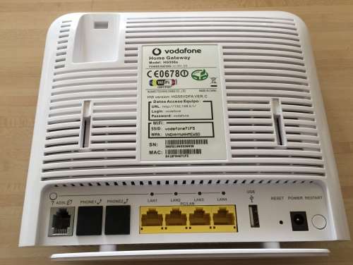 Vodafone Home Gateway HG556a