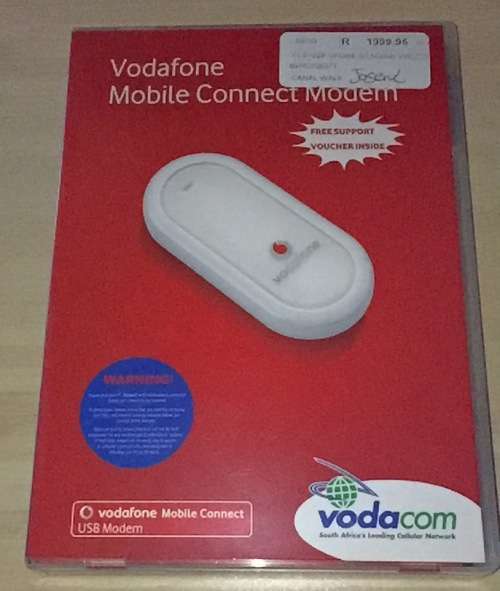 Vodafone PCMCIA modem