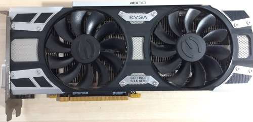EVGA GTX 1070 SC 8GB GPU - Excellent Black Friday Bargain !